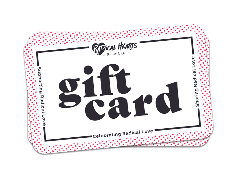 Oh Happy Day! Greeting Card | Radical Hearts Print Lab